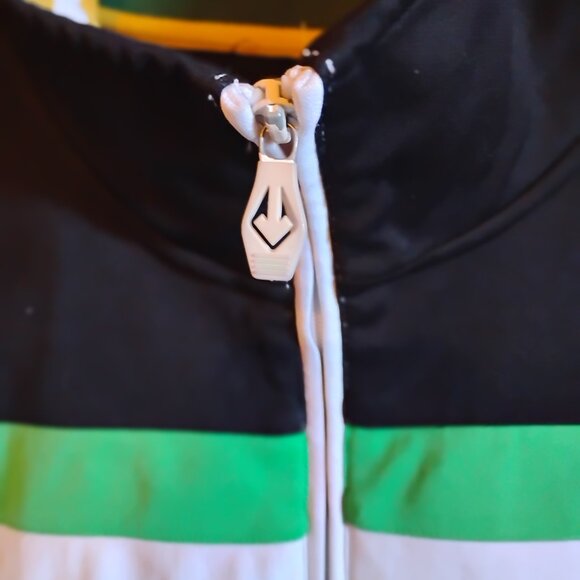 Men's White Vintage XL Ecko Unlimited Track Jacket Overcome Overturn Y2K - Picture 4 of 7